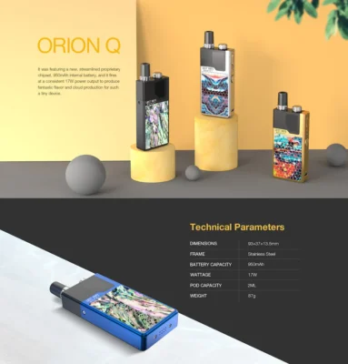 Are orion vapes safe